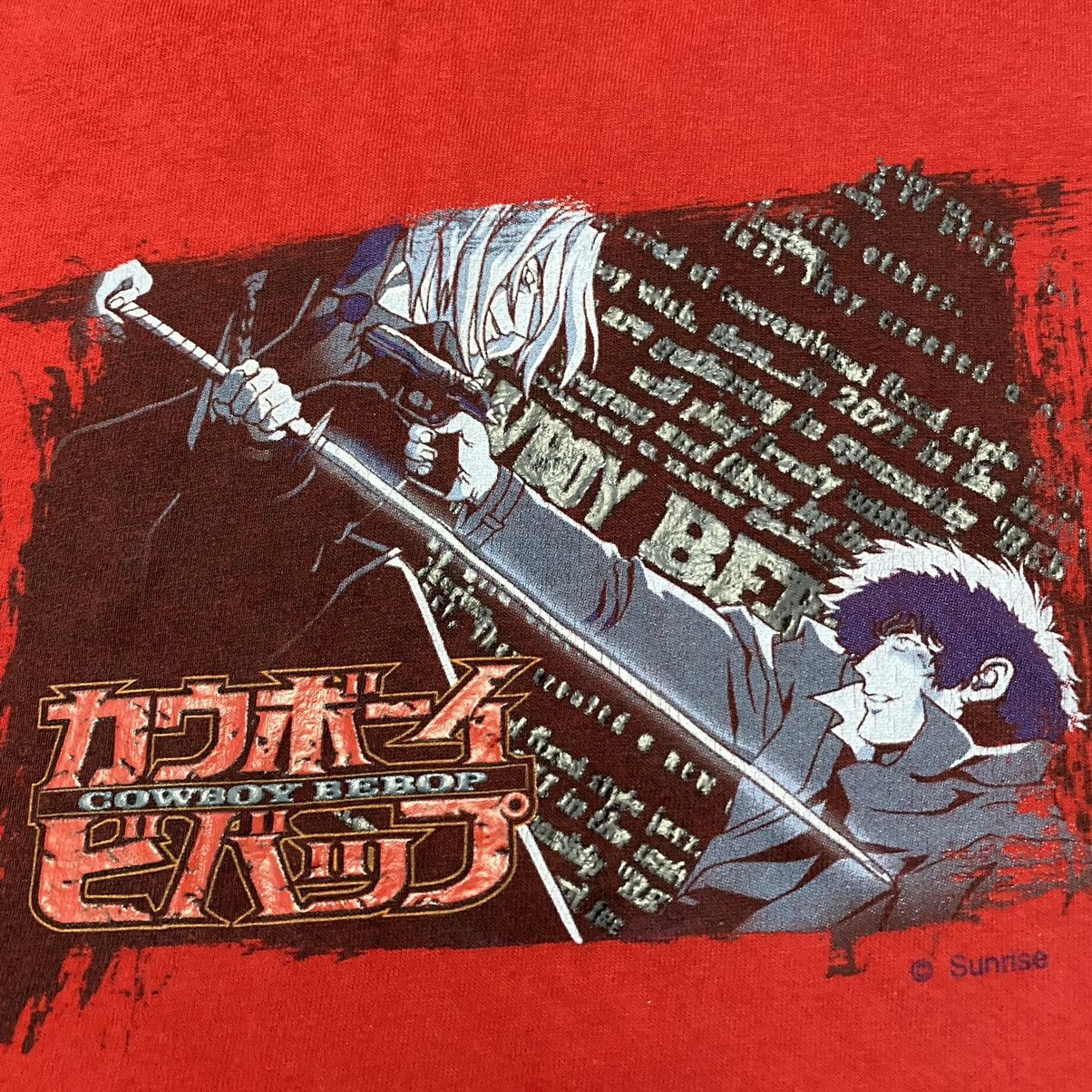 Cartoon Network × Japanese Brand × Vintage VINTAGE COWBOY BEBOP ANIME MANGA T SHIRT SUNRISE RARE Size US XL / EU 56 / 4 - 3 Thumbnail