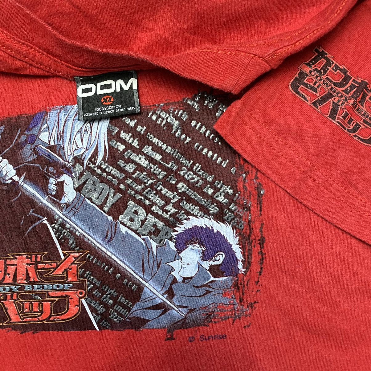 Cartoon Network × Japanese Brand × Vintage VINTAGE COWBOY BEBOP ANIME MANGA T SHIRT SUNRISE RARE Size US XL / EU 56 / 4 - 8 Thumbnail