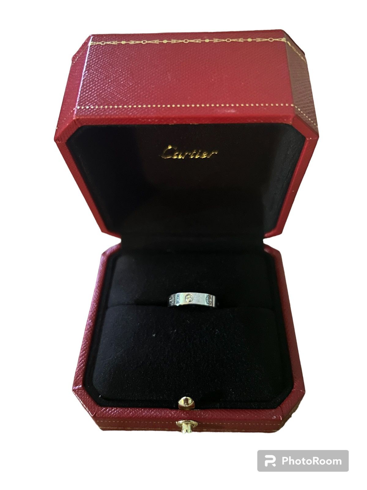 Cartier 1 diamond Love Ring
