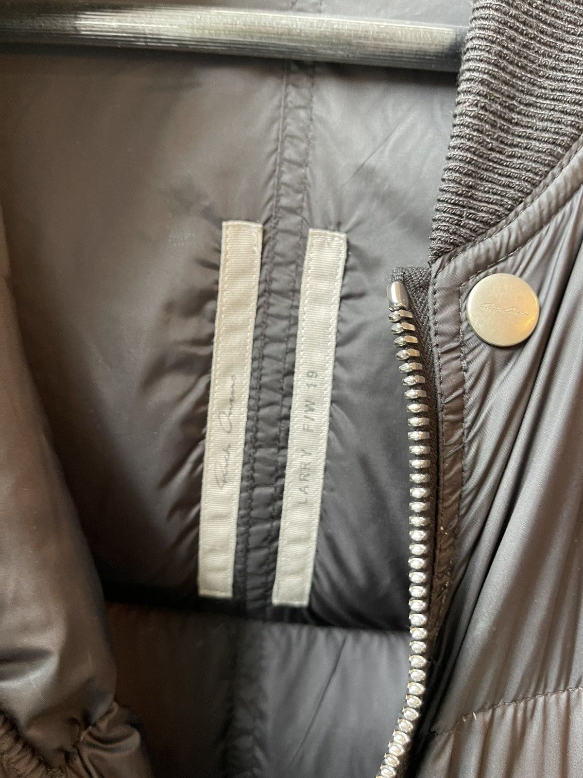 Rick Owens Rick Owens Black Puffer Jacket Fits M or L Size US M / EU 48-50 / 2 - 8 Thumbnail
