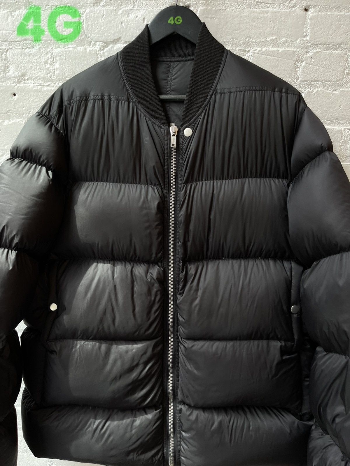 Rick Owens Rick Owens Black Puffer Jacket Fits M or L Size US M / EU 48-50 / 2 - 3 Thumbnail