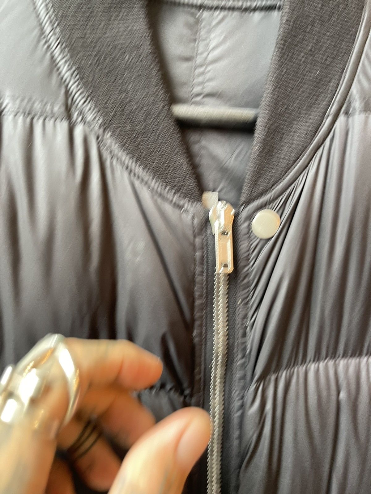 Rick Owens Rick Owens Black Puffer Jacket Fits M or L Size US M / EU 48-50 / 2 - 7 Thumbnail