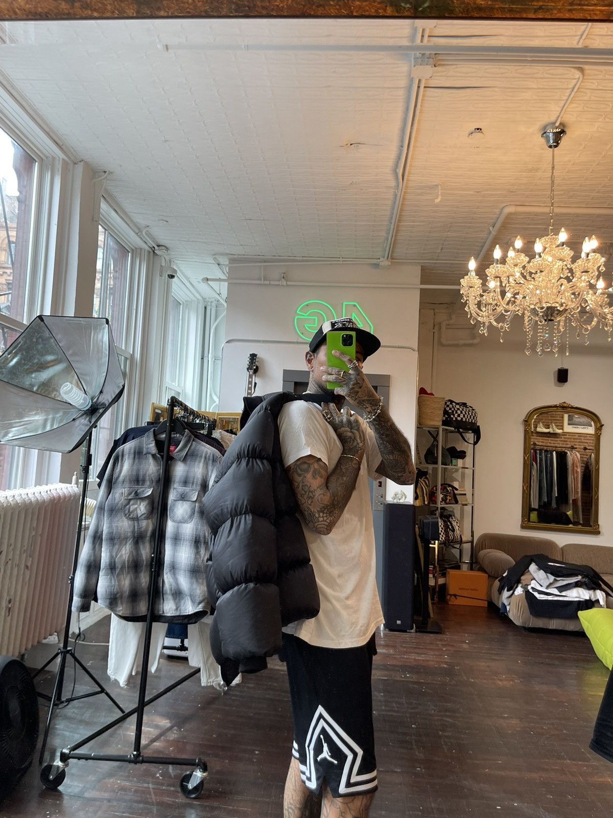 Rick Owens Rick Owens Black Puffer Jacket Fits M or L Size US M / EU 48-50 / 2 - 4 Thumbnail