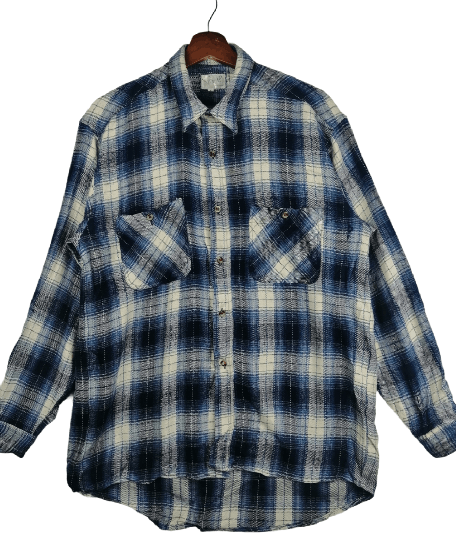 Flannel × Vintage Pin-Up Pour Home Flannel Checked Button Up Size US L / EU 52-54 / 3 - 2 Thumbnail