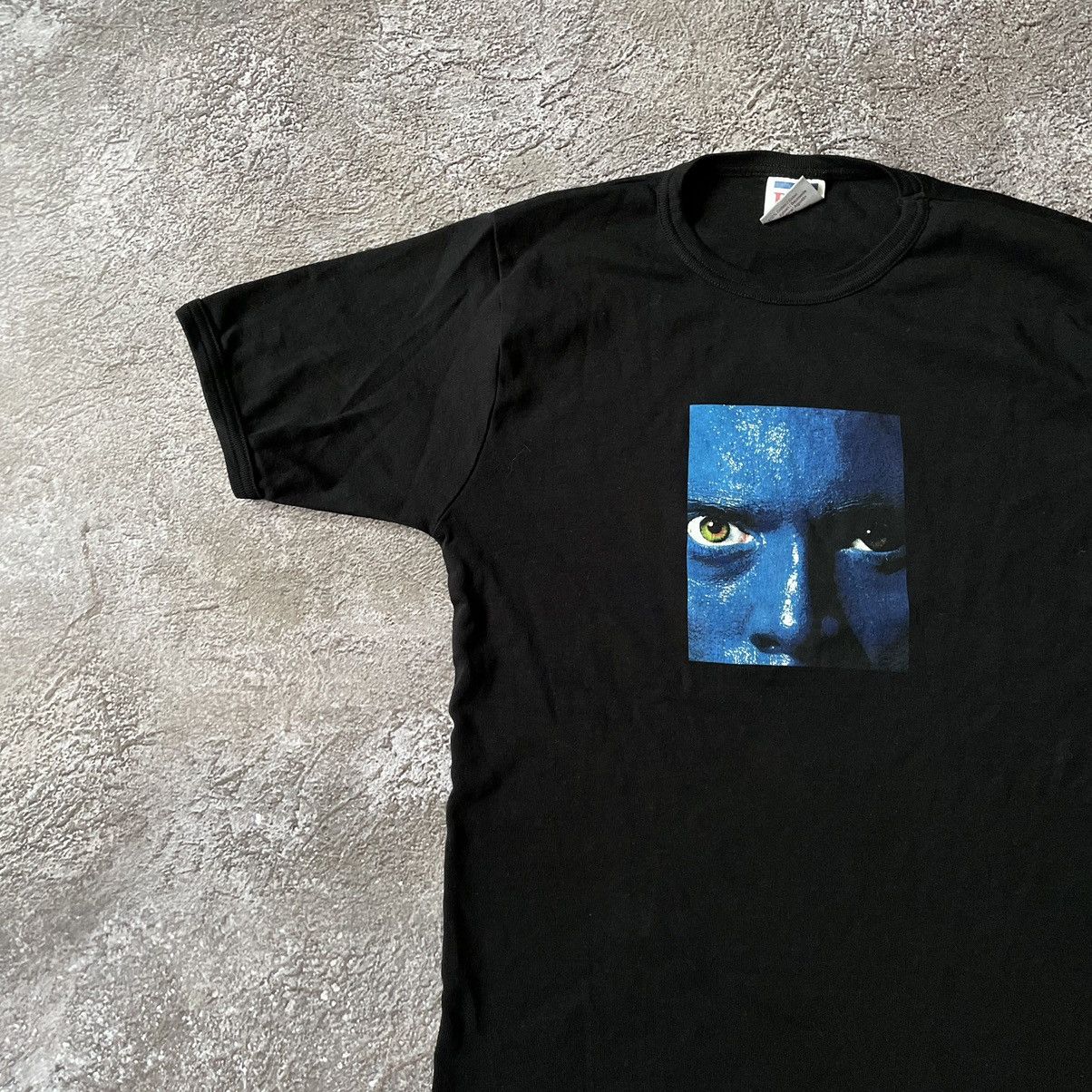 Vintage Vintage Y2K Blue Graphic Tee Grunge Skate Aesthetic Washed M Size US M / EU 48-50 / 2 - 4 Thumbnail