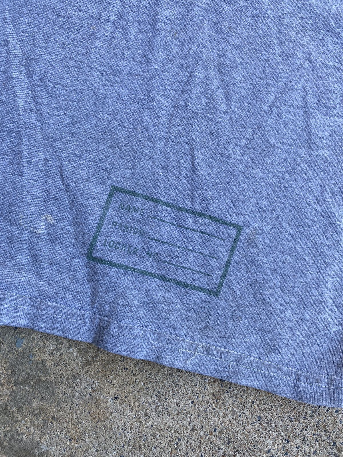Nike × Vintage Vintage 90’s Crazy Nike Distressed Made In USA Shirt Size US XL / EU 56 / 4 - 2 Thumbnail