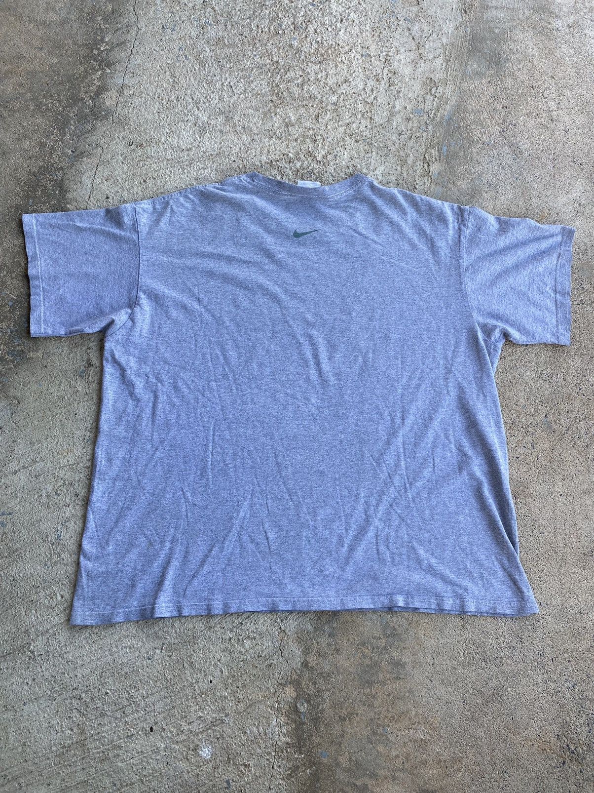 Nike × Vintage Vintage 90’s Crazy Nike Distressed Made In USA Shirt Size US XL / EU 56 / 4 - 9 Thumbnail