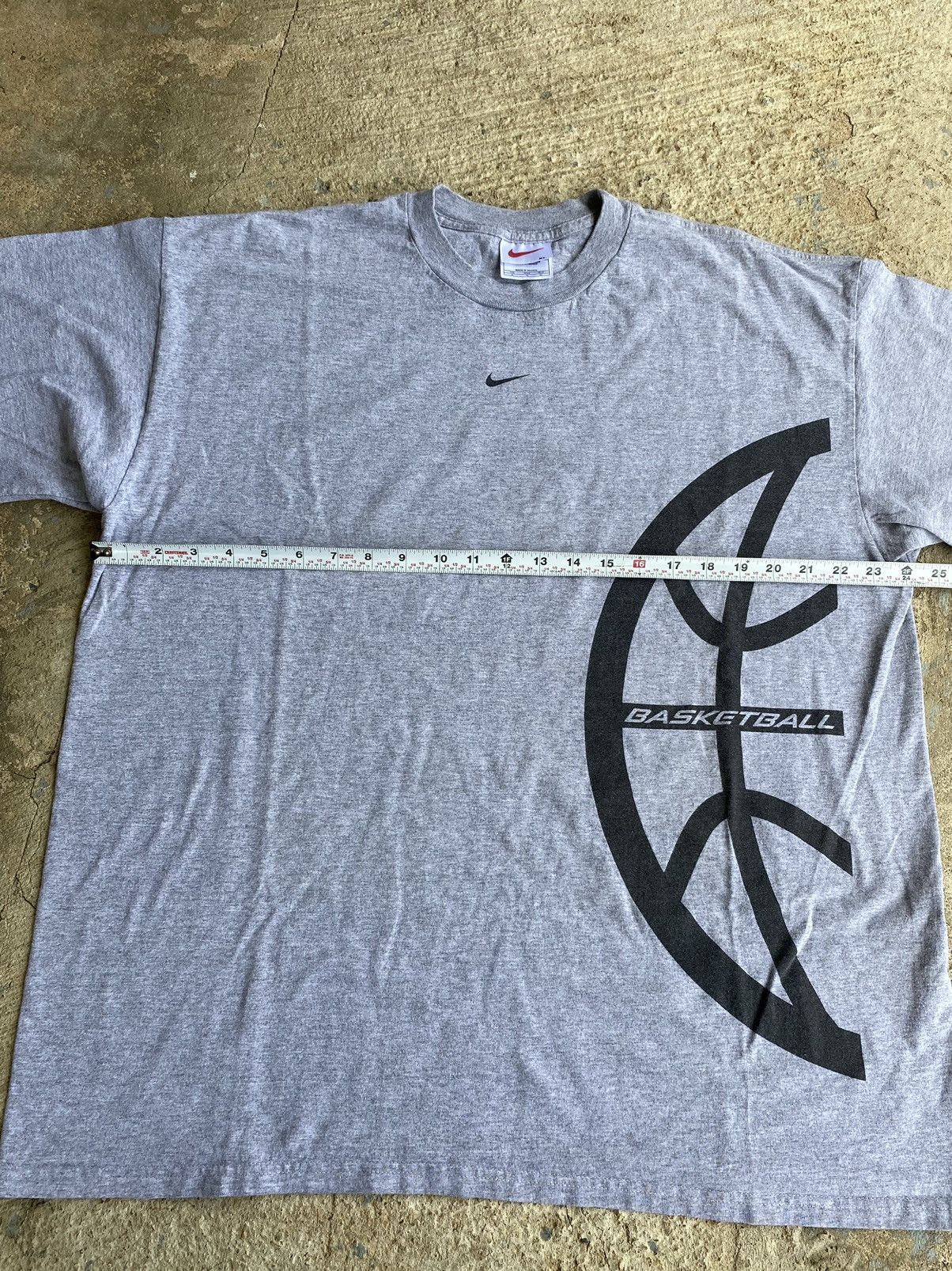 Nike × Vintage Vintage Y2K Crazy 90’s Nike Center Check Basketball Shirt Size US XL / EU 56 / 4 - 7 Thumbnail