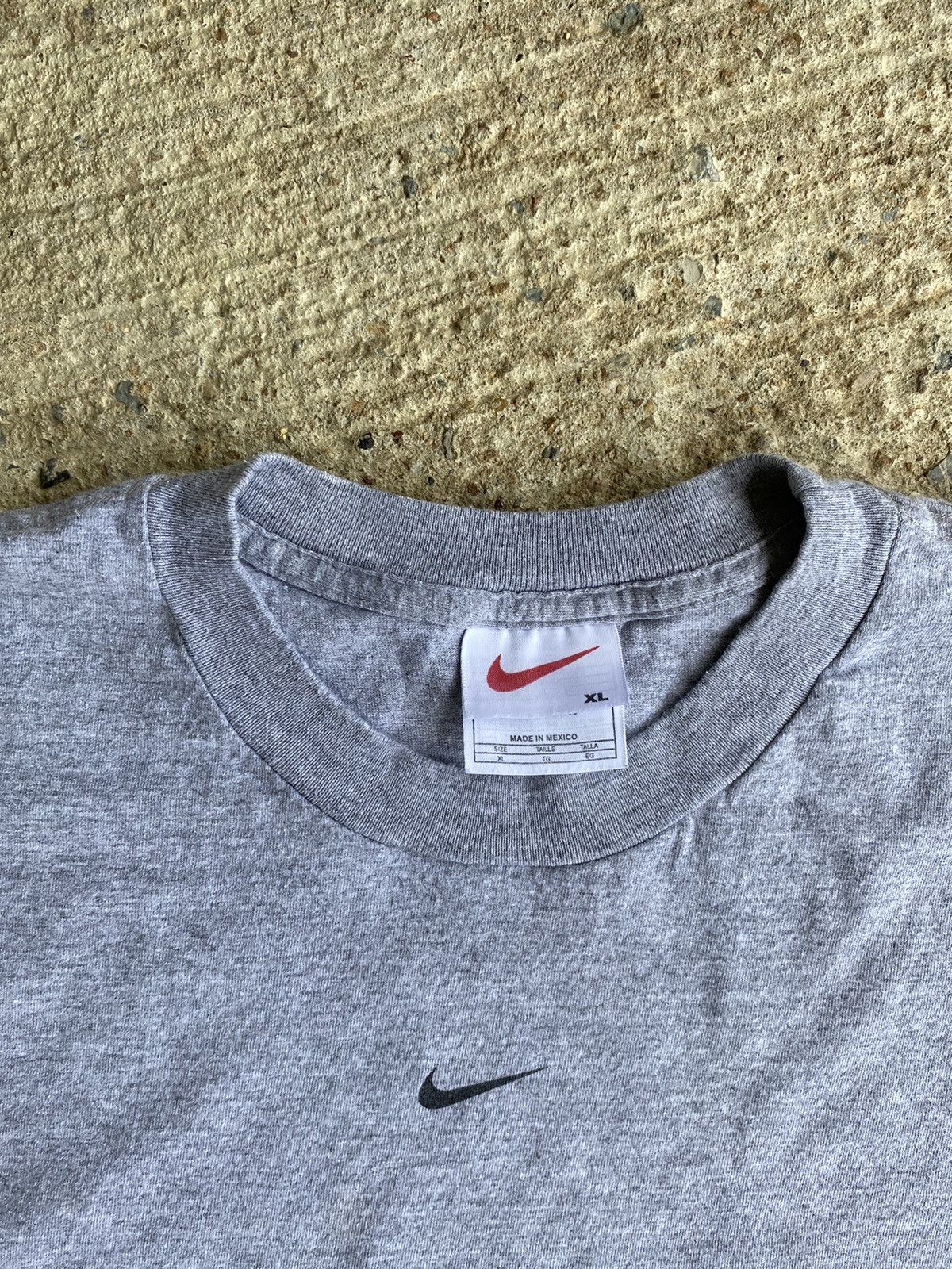 Nike × Vintage Vintage Y2K Crazy 90’s Nike Center Check Basketball Shirt Size US XL / EU 56 / 4 - 3 Thumbnail