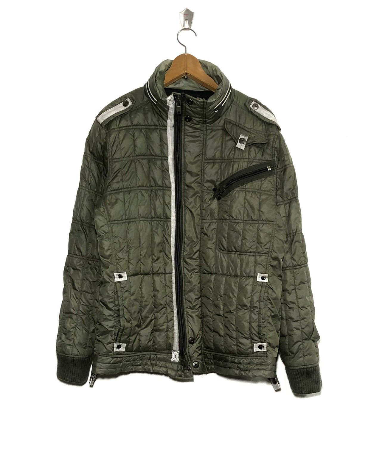 Avirex Avirex Varsity Military Quilted Lightweight Jacket Size US M / EU 48-50 / 2 - 1 Thumbnail