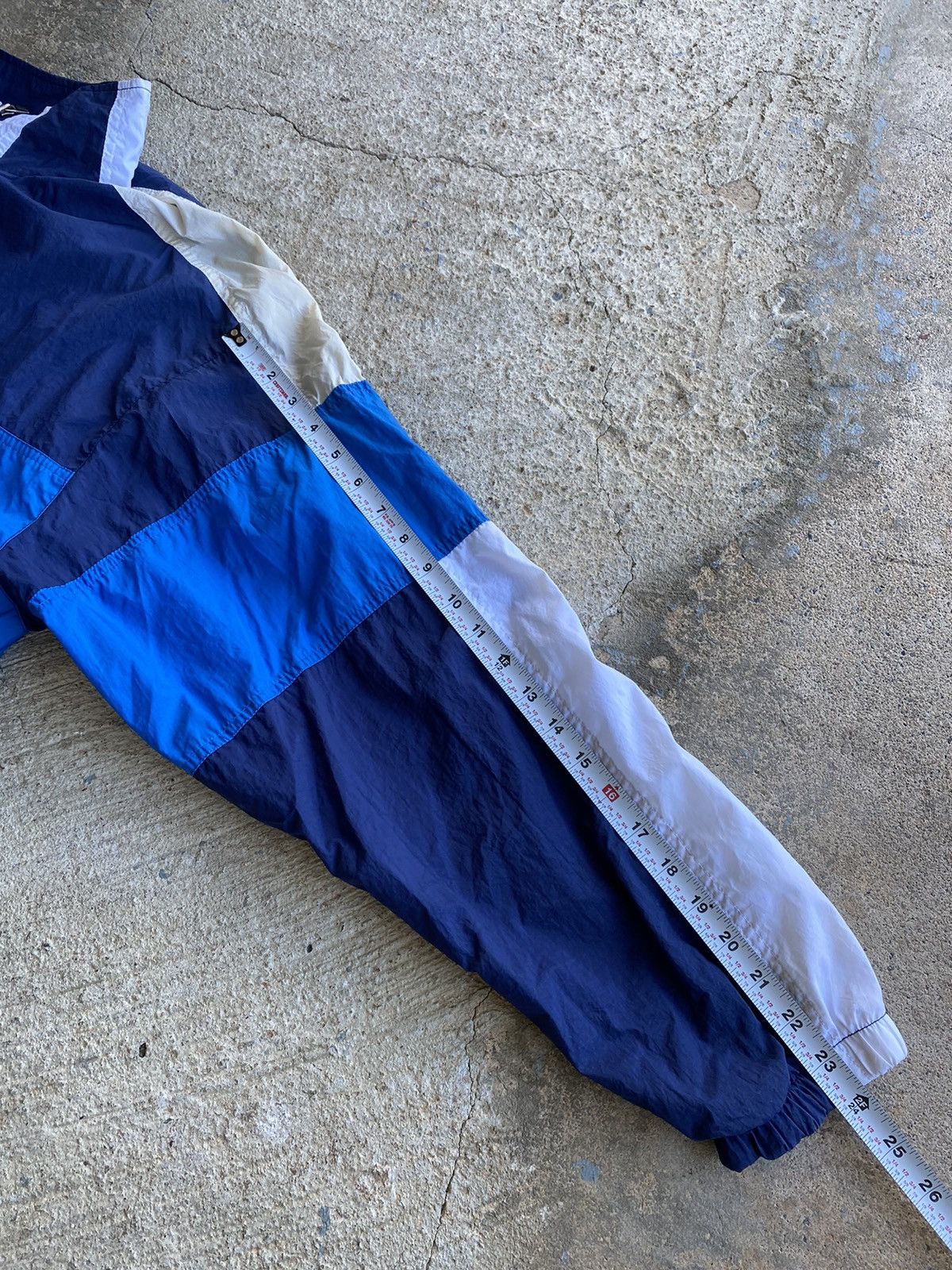 Nike × Vintage Vintage 90’s Crazy Nike Full Zip Windbreaker Jacket Size US XL / EU 56 / 4 - 14 Thumbnail