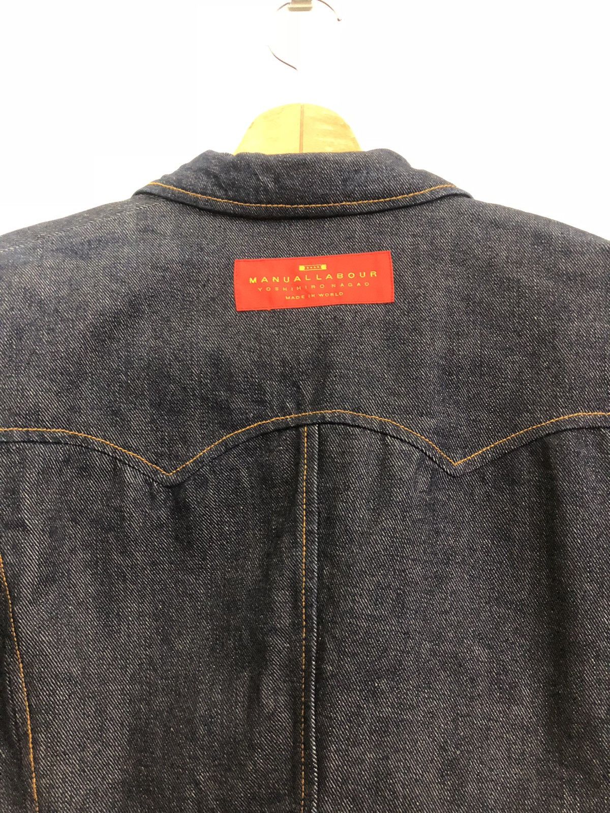 Japanese Brand Japanese Designer YOSHIHIRO NAGAO Denim Jacket Size US S / EU 44-46 / 1 - 6 Thumbnail