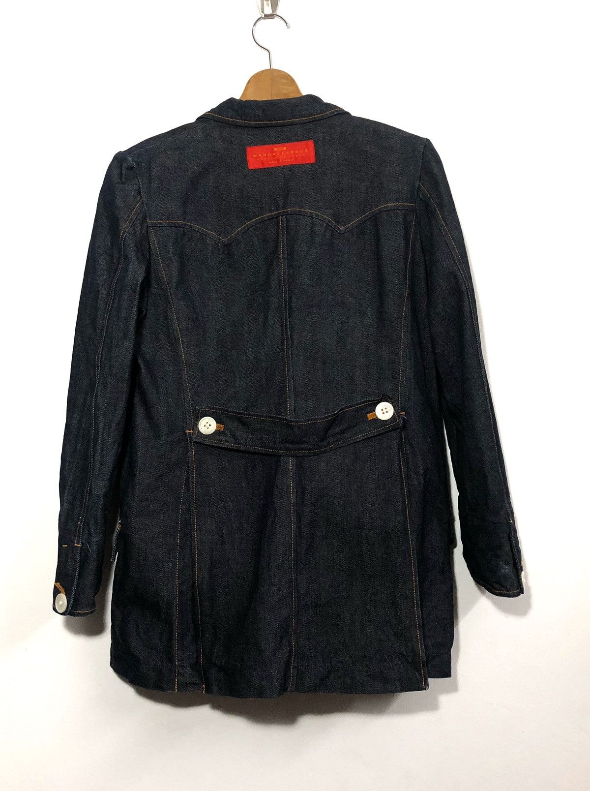 Japanese Brand Japanese Designer YOSHIHIRO NAGAO Denim Jacket Size US S / EU 44-46 / 1 - 3 Thumbnail