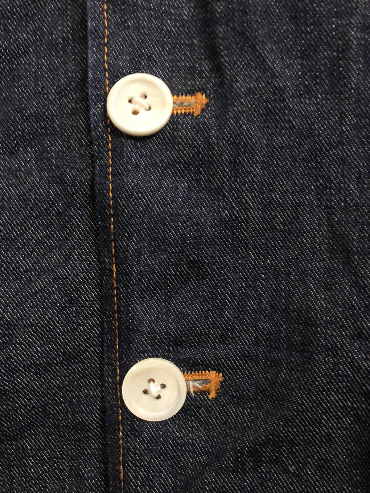 Japanese Brand Japanese Designer YOSHIHIRO NAGAO Denim Jacket Size US S / EU 44-46 / 1 - 7 Thumbnail