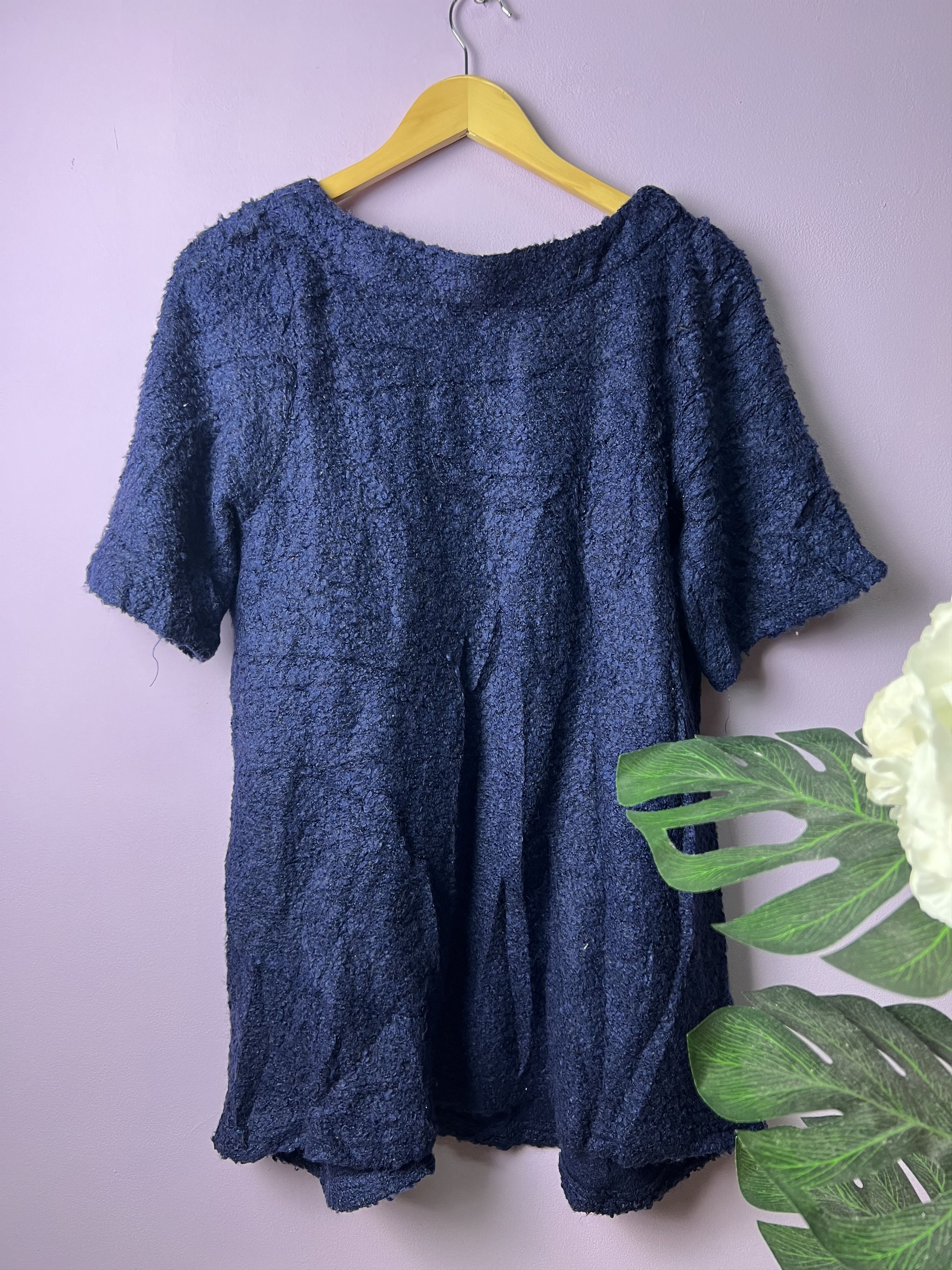 Beauty Beast 🔥Vintage Back Number Mohair Pocket Tees Size US M / EU 48-50 / 2 - 2 Thumbnail