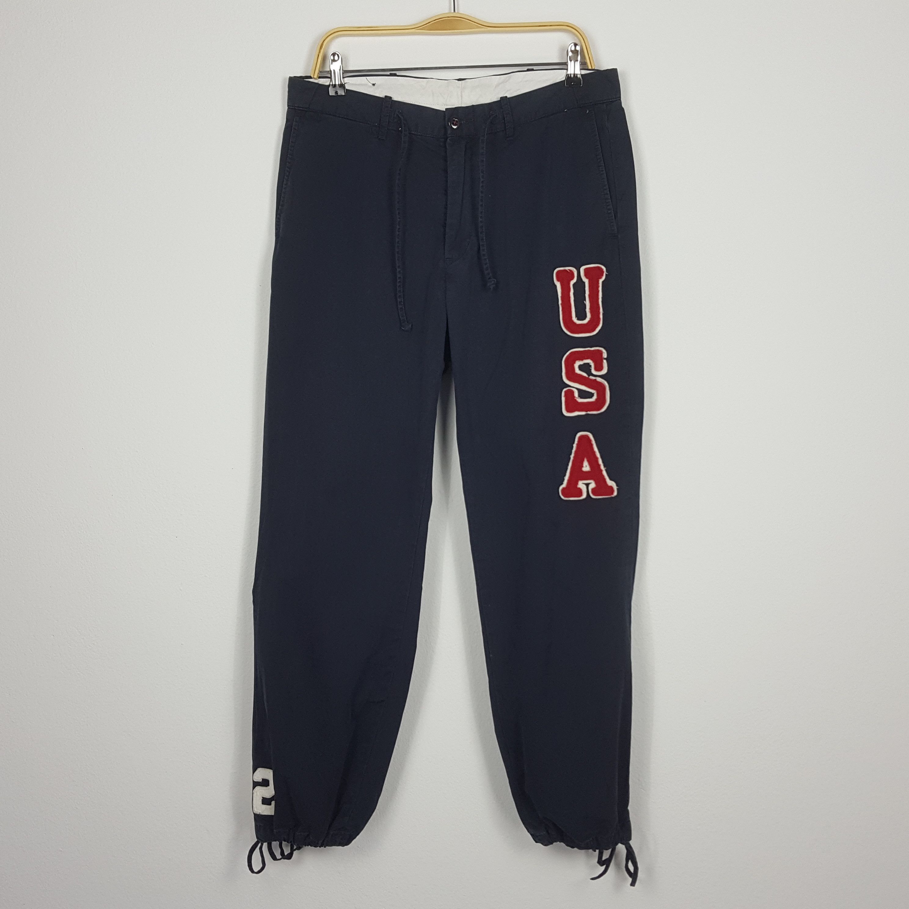 Polo Ralph Lauren × Vintage Vintage POLO by Ralph Lauren USA design trousers pants Size US 34 / EU 50 - 1 Thumbnail