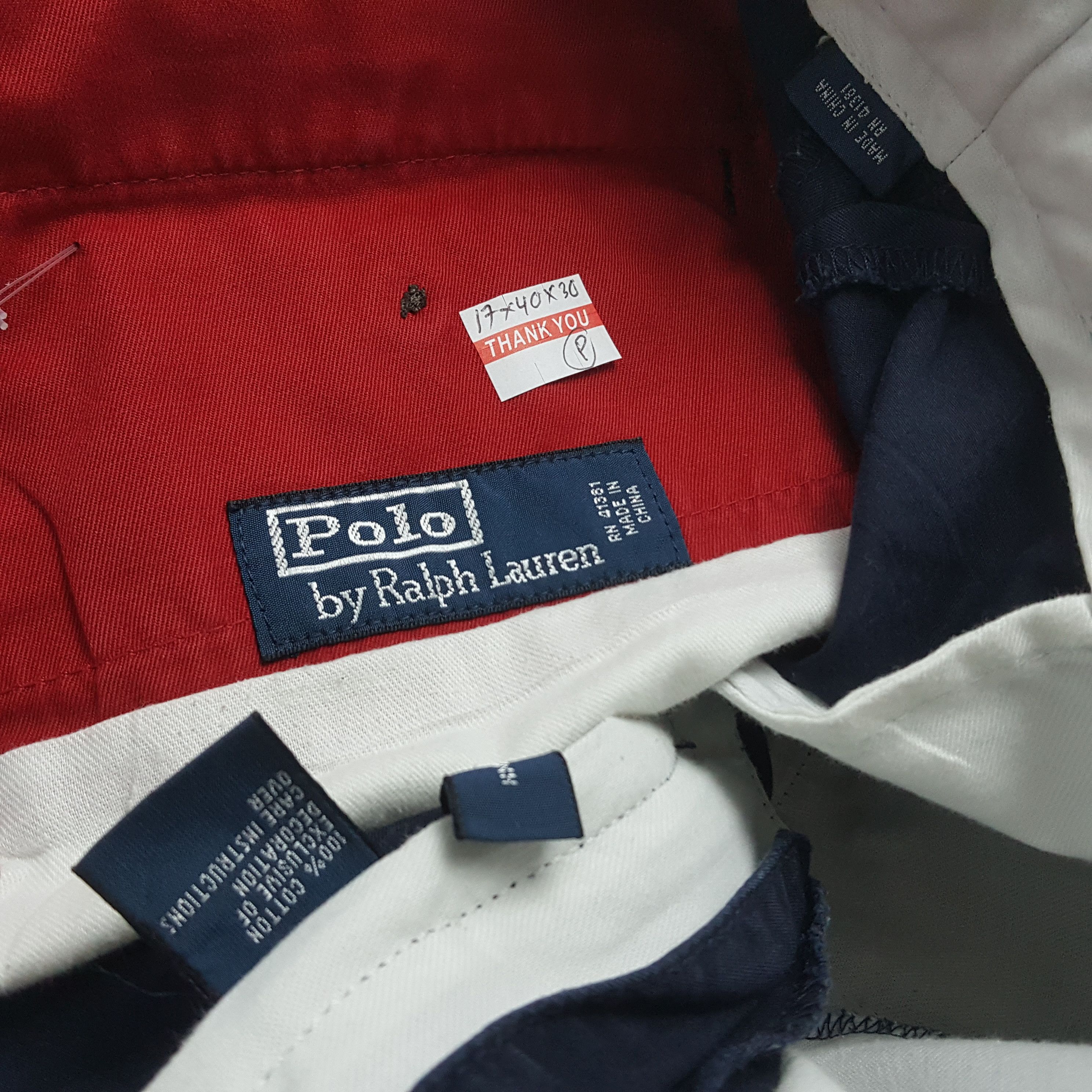 Polo Ralph Lauren × Vintage Vintage POLO by Ralph Lauren USA design trousers pants Size US 34 / EU 50 - 11 Thumbnail