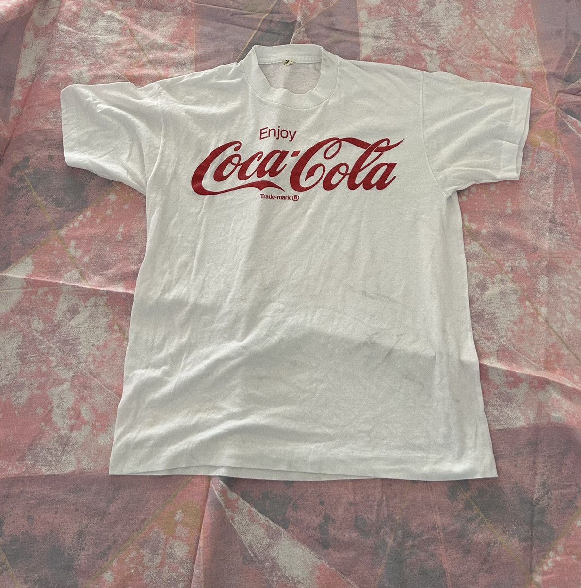 Coca Cola × Vintage Vintage 1980s Coca Cola skater T-shirt Size US M / EU 48-50 / 2 - 1 Thumbnail
