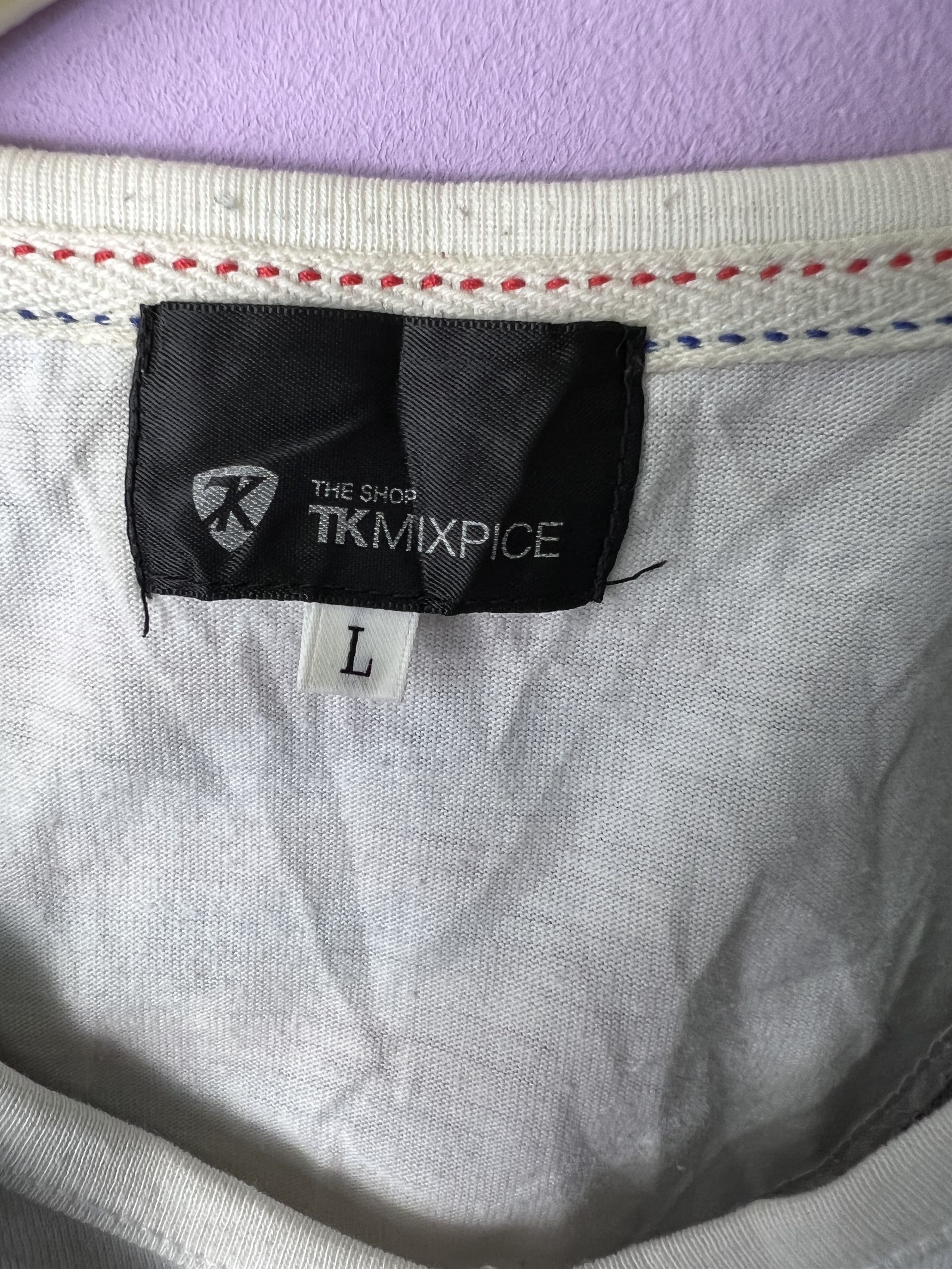 Japanese Brand 🔥TK Mix Pice Double Layers Tees Size US M / EU 48-50 / 2 - 12 Thumbnail