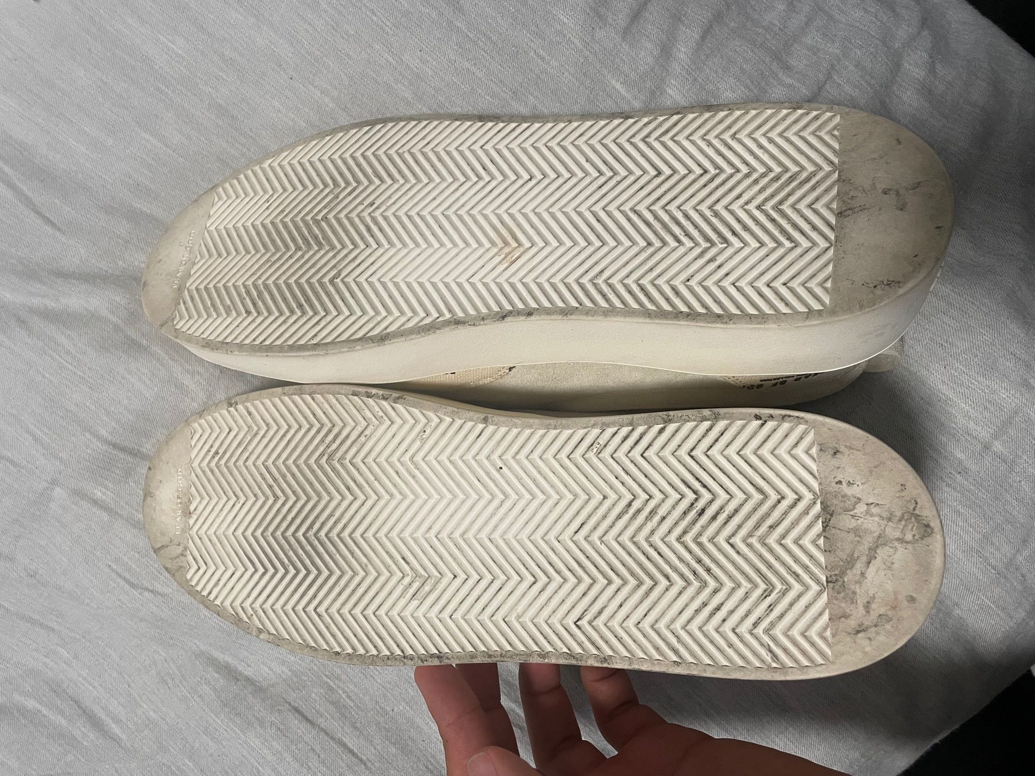 Fear of God BONE CREAM FEAR GOD PRINT Size US 12 / EU 45 - 7 Thumbnail