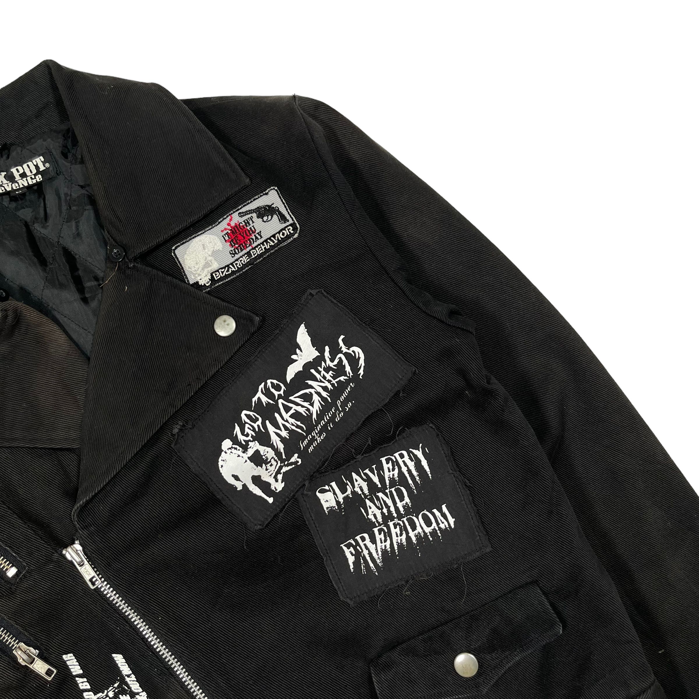 Japanese Brand × Seditionaries Sex Pot Revenge Punk Sun Faded Biker Jacket Size US L / EU 52-54 / 3 - 3 Thumbnail