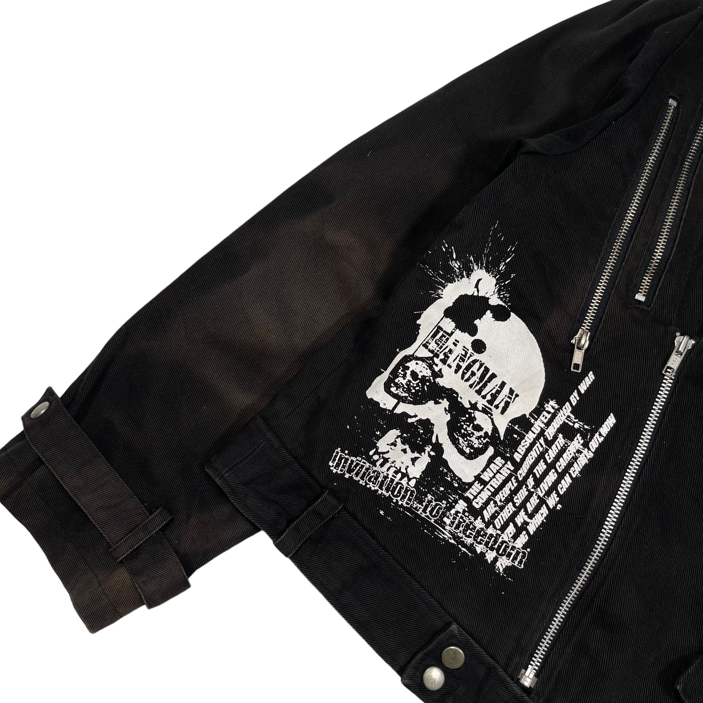 Japanese Brand × Seditionaries Sex Pot Revenge Punk Sun Faded Biker Jacket Size US L / EU 52-54 / 3 - 4 Thumbnail