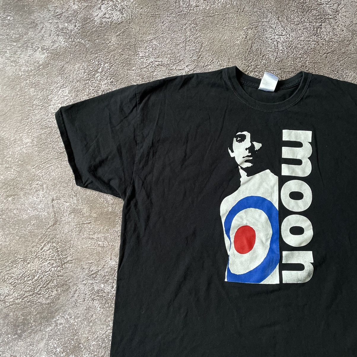 Vintage Vintage Y2K Moon Graphic Tee Creepy Horror Streetwear XXL Size US XXL / EU 58 / 5 - 4 Thumbnail