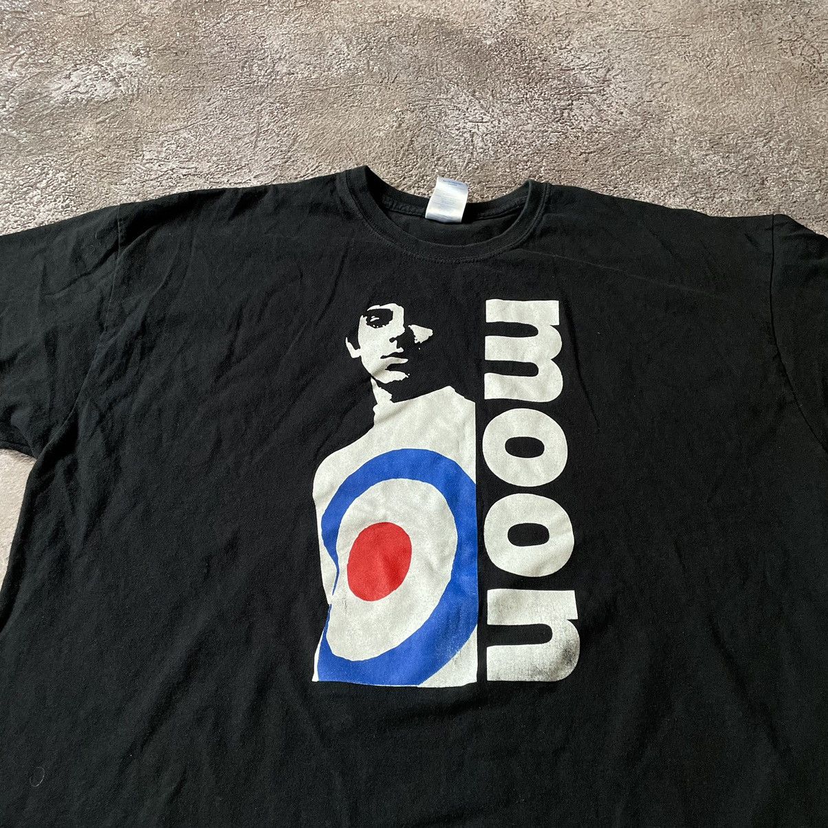 Vintage Vintage Y2K Moon Graphic Tee Creepy Horror Streetwear XXL Size US XXL / EU 58 / 5 - 5 Thumbnail