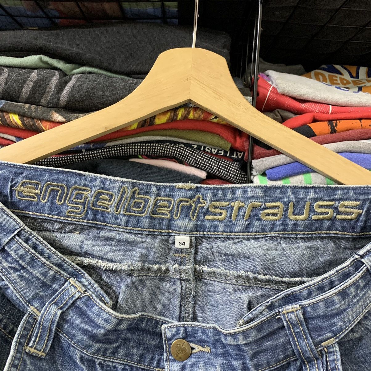 Vintage VINTAGE ENGELBERT STRAUSS WORKWEAR DENIM CORDURA PANT Size US 35 - 6 Thumbnail