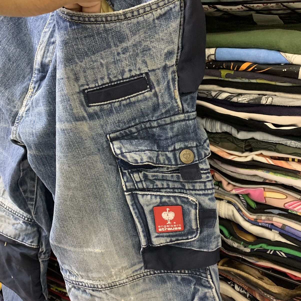 Vintage VINTAGE ENGELBERT STRAUSS WORKWEAR DENIM CORDURA PANT Size US 35 - 3 Thumbnail
