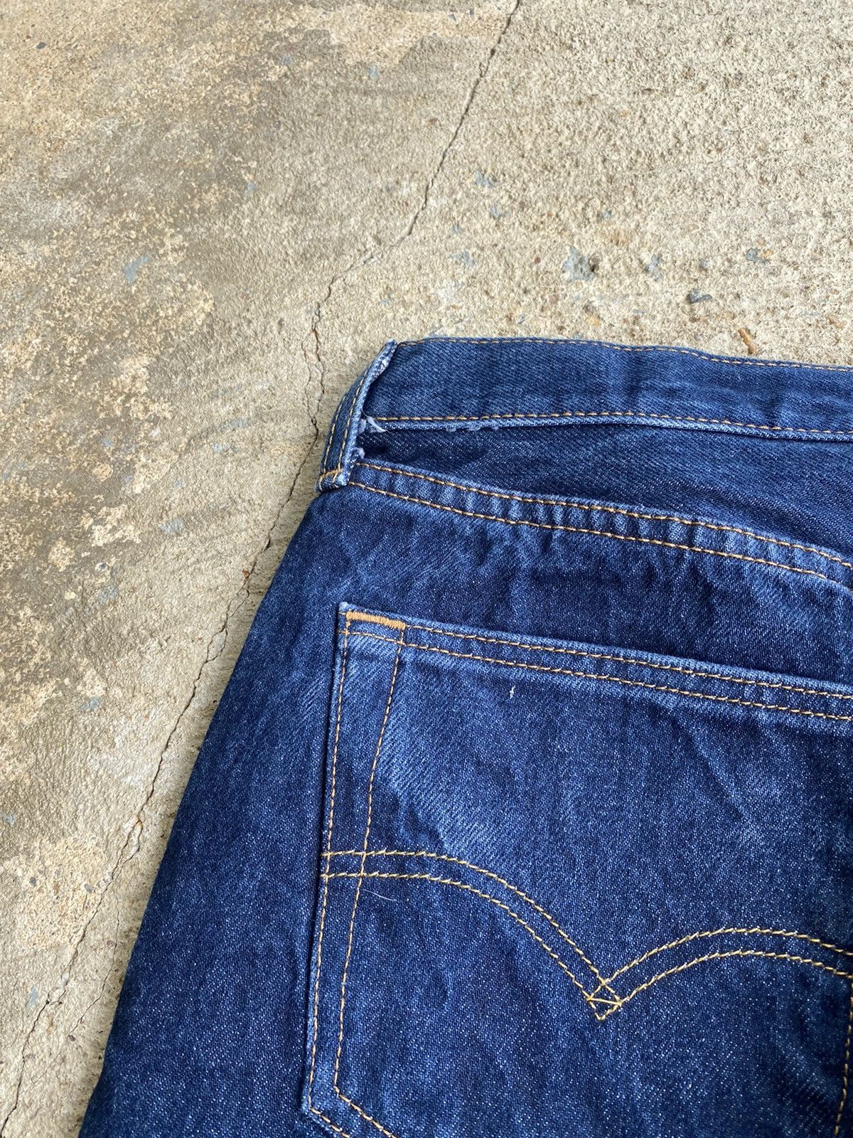 Levi's × Vintage Vintage Y2K Crazy Levi’s 501 Blue Jeans Size US 34 / EU 50 - 3 Thumbnail