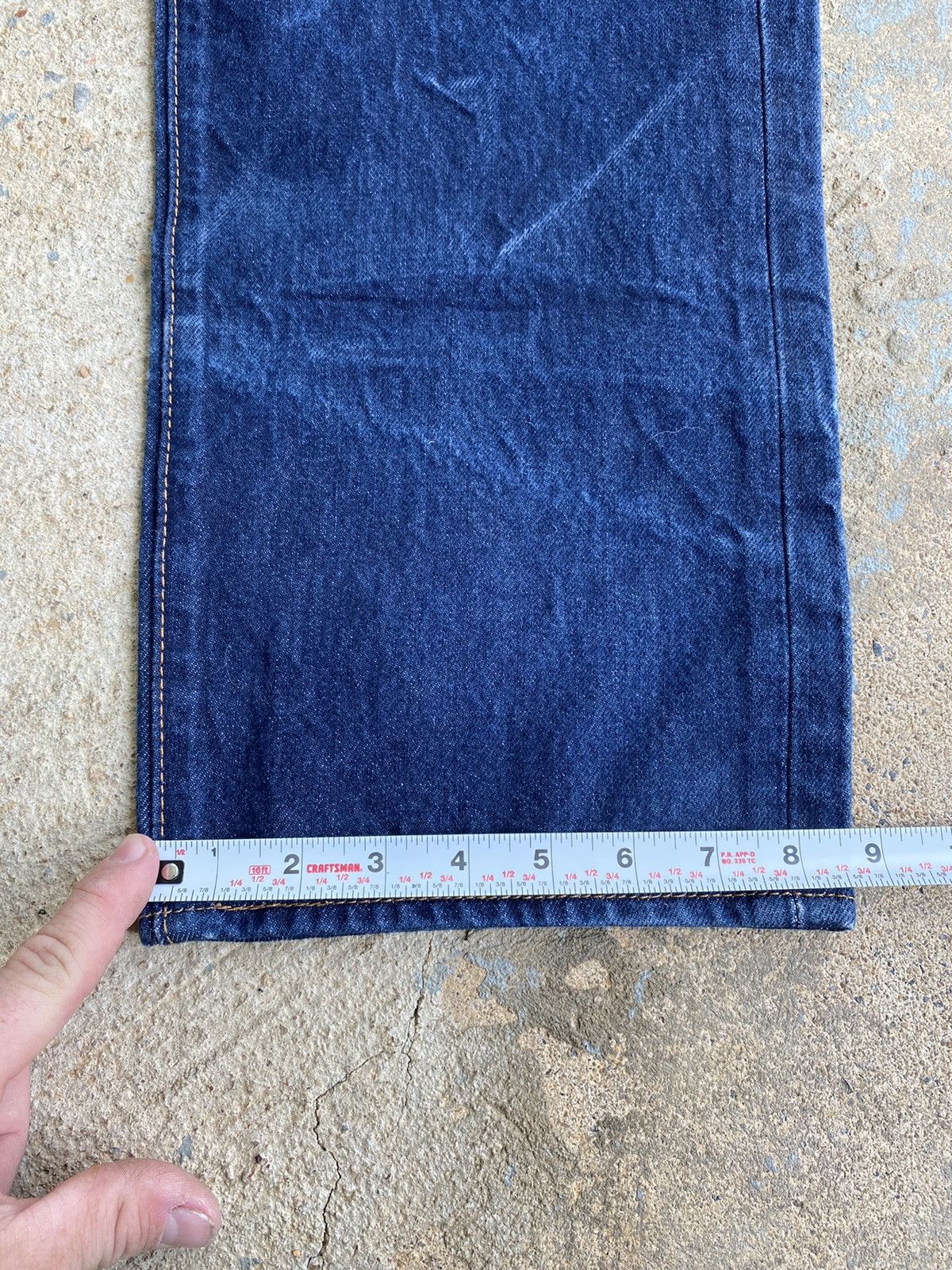 Levi's × Vintage Vintage Y2K Crazy Levi’s 501 Blue Jeans Size US 34 / EU 50 - 15 Thumbnail