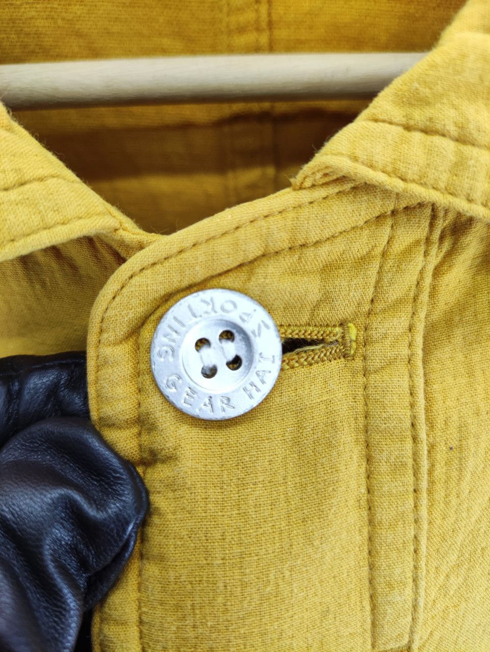 Hai Sporting Gear × Issey Miyake × Vintage Vintage 90s Hai Sporting Gear Worker Jacket Size US L / EU 52-54 / 3 - 4 Thumbnail