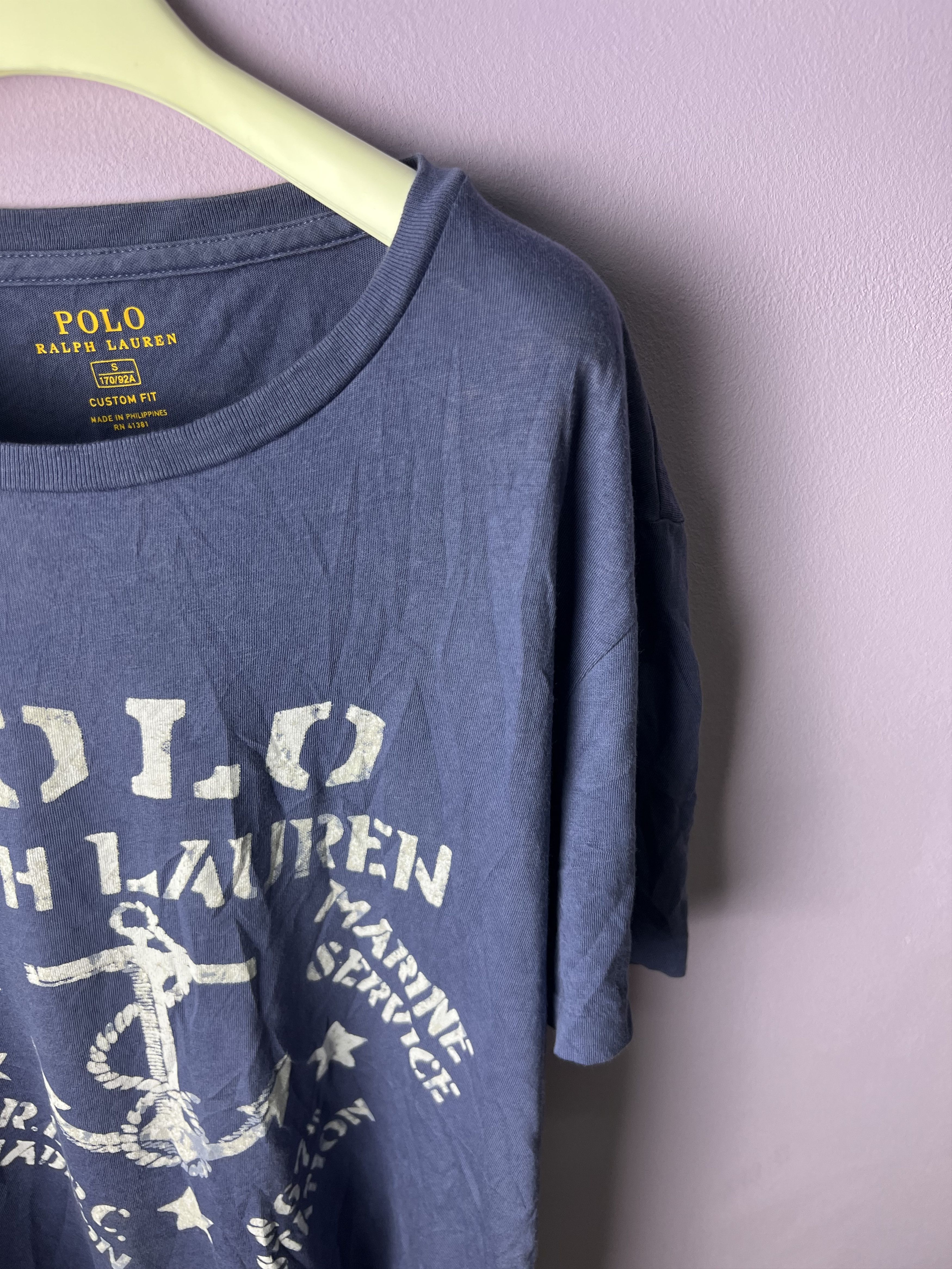Polo Ralph Lauren 🔥Polo Ralph Lauren Marine Service Tees Size US S / EU 44-46 / 1 - 5 Thumbnail