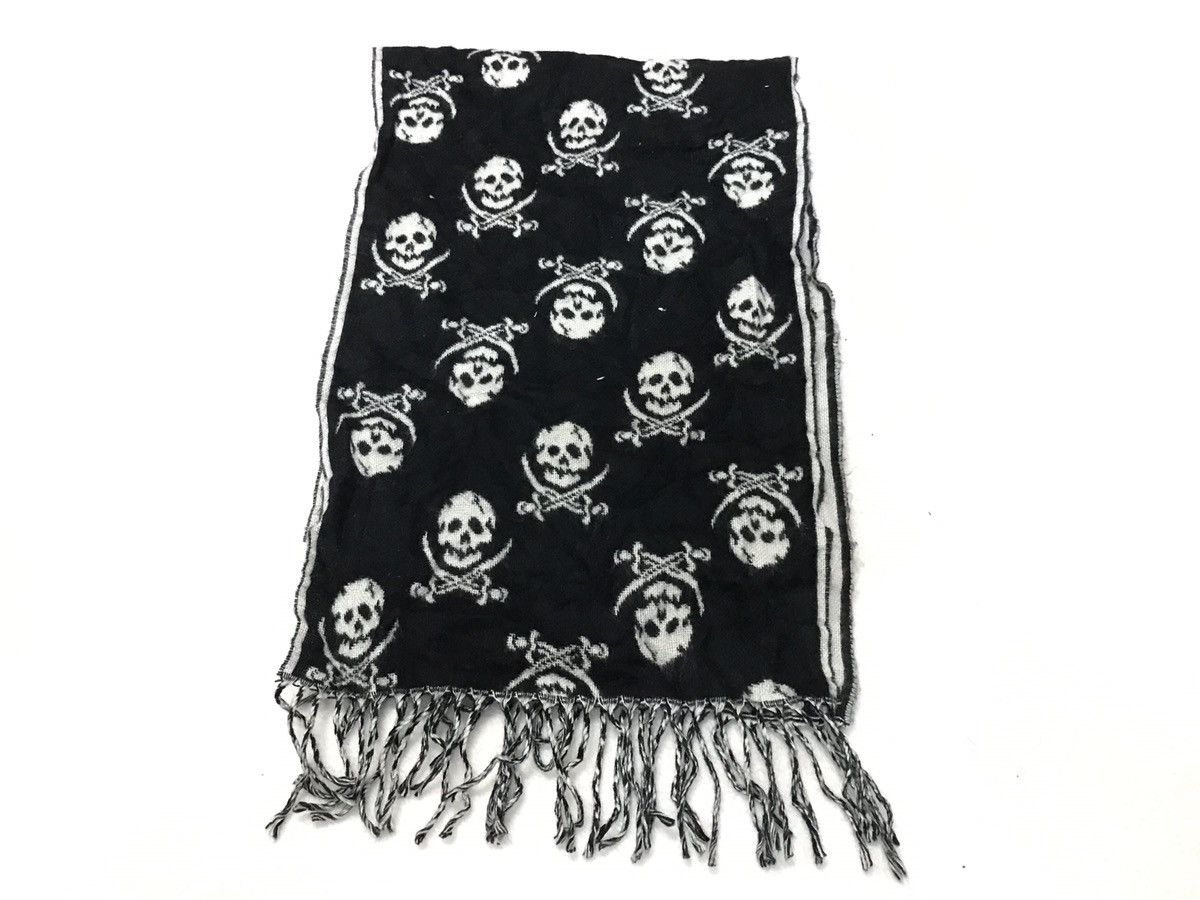Japanese Brand × Other Japanese Brand Skulls Design Scarf Size ONE SIZE - 5 Thumbnail