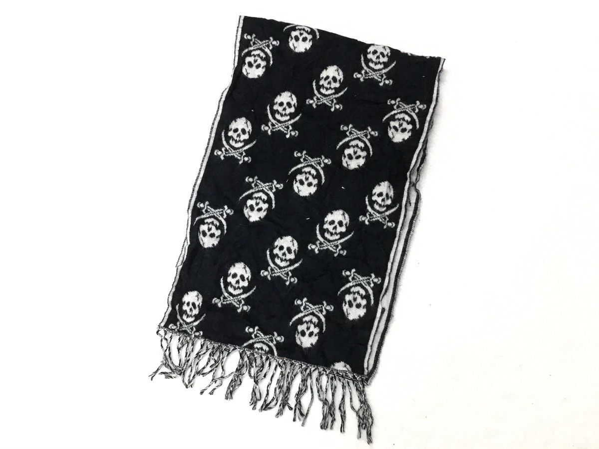Japanese Brand × Other Japanese Brand Skulls Design Scarf Size ONE SIZE - 6 Thumbnail