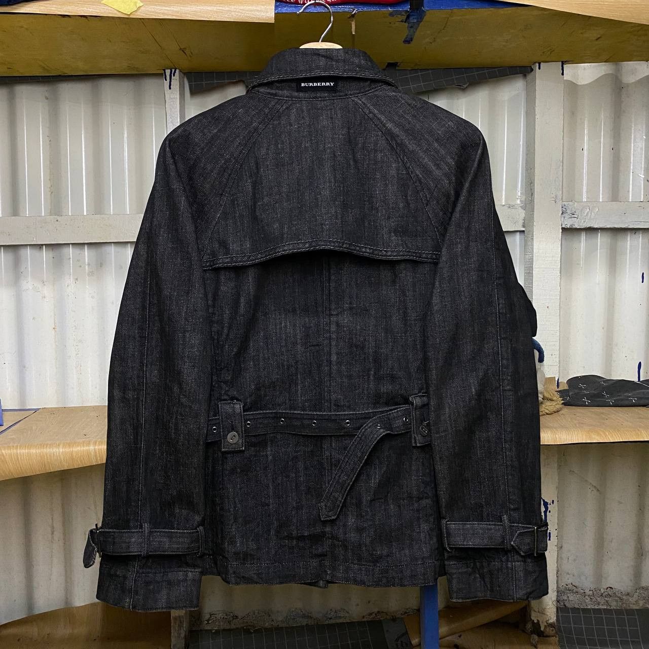 Burberry Burberry belt Denim Jacket Size US S / EU 44-46 / 1 - 13 Thumbnail