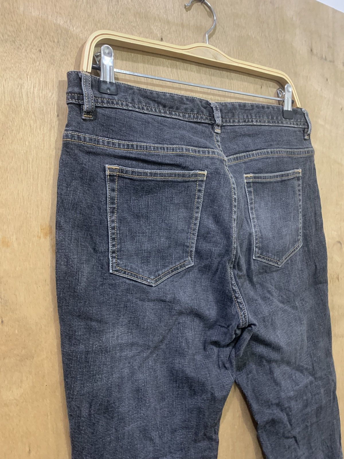 Japanese Brand TOPVALU 90s Women Flare Bootcut Distressed Denim Jeans Pant Size 32" / US 10 / IT 46 - 11 Thumbnail