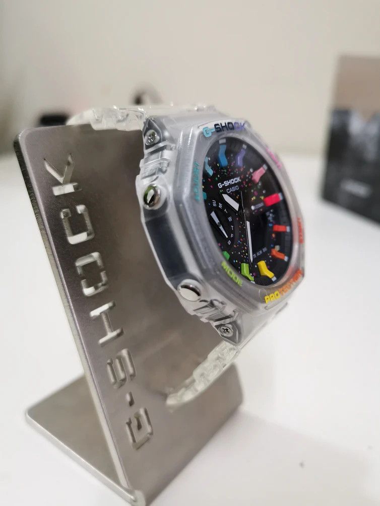 G Shock 🔥Last Stock🔥Rare G-shock Rainbow Galaxy GA-2100 Size ONE SIZE - 5 Thumbnail