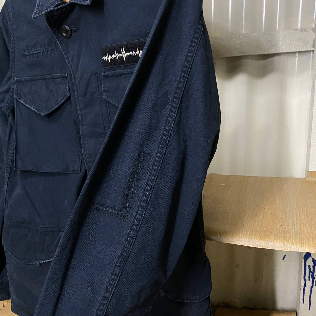 Japanese Brand Vintage Hysteric Glamour M65 Field distressed style Jacket Size US S / EU 44-46 / 1 - 5 Thumbnail