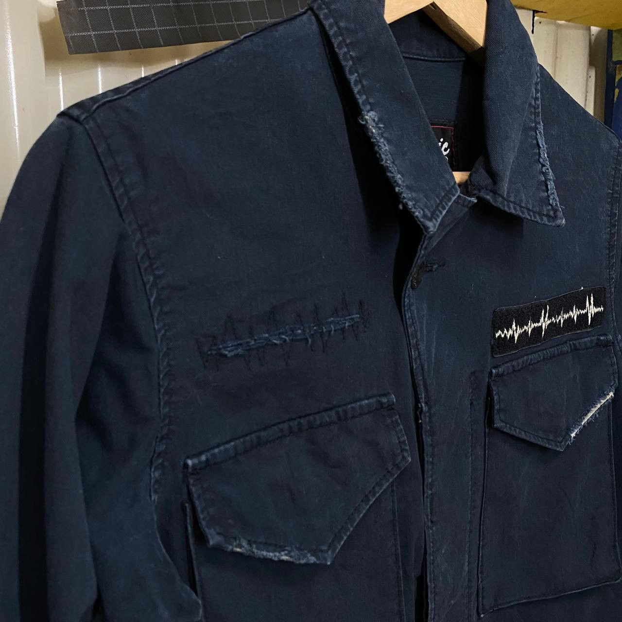Japanese Brand Vintage Hysteric Glamour M65 Field distressed style Jacket Size US S / EU 44-46 / 1 - 10 Thumbnail