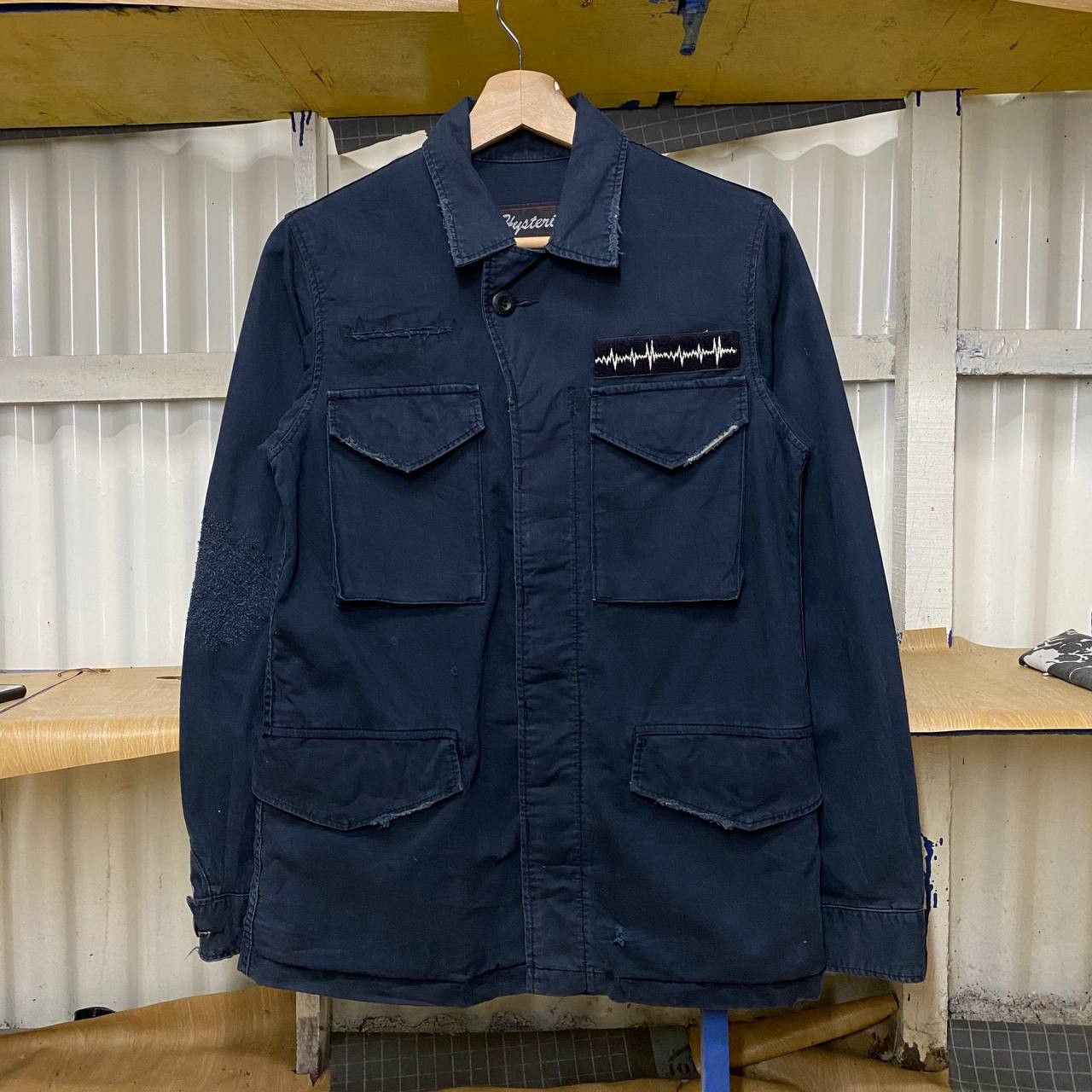 Japanese Brand Vintage Hysteric Glamour M65 Field distressed style Jacket Size US S / EU 44-46 / 1 - 13 Thumbnail