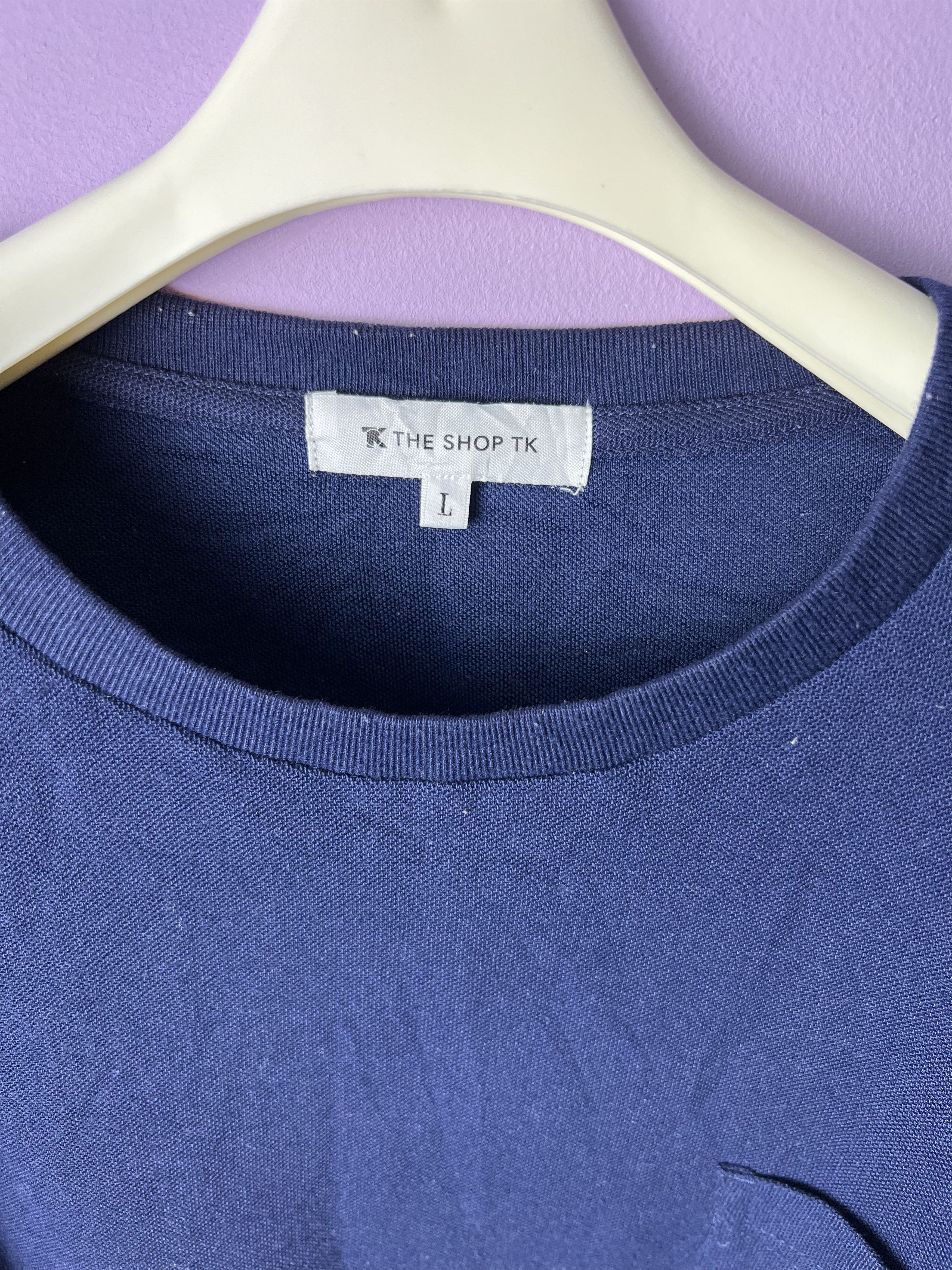 Japanese Brand 🔥The Shop TK Geometric Pocket Tees Size US L / EU 52-54 / 3 - 10 Thumbnail
