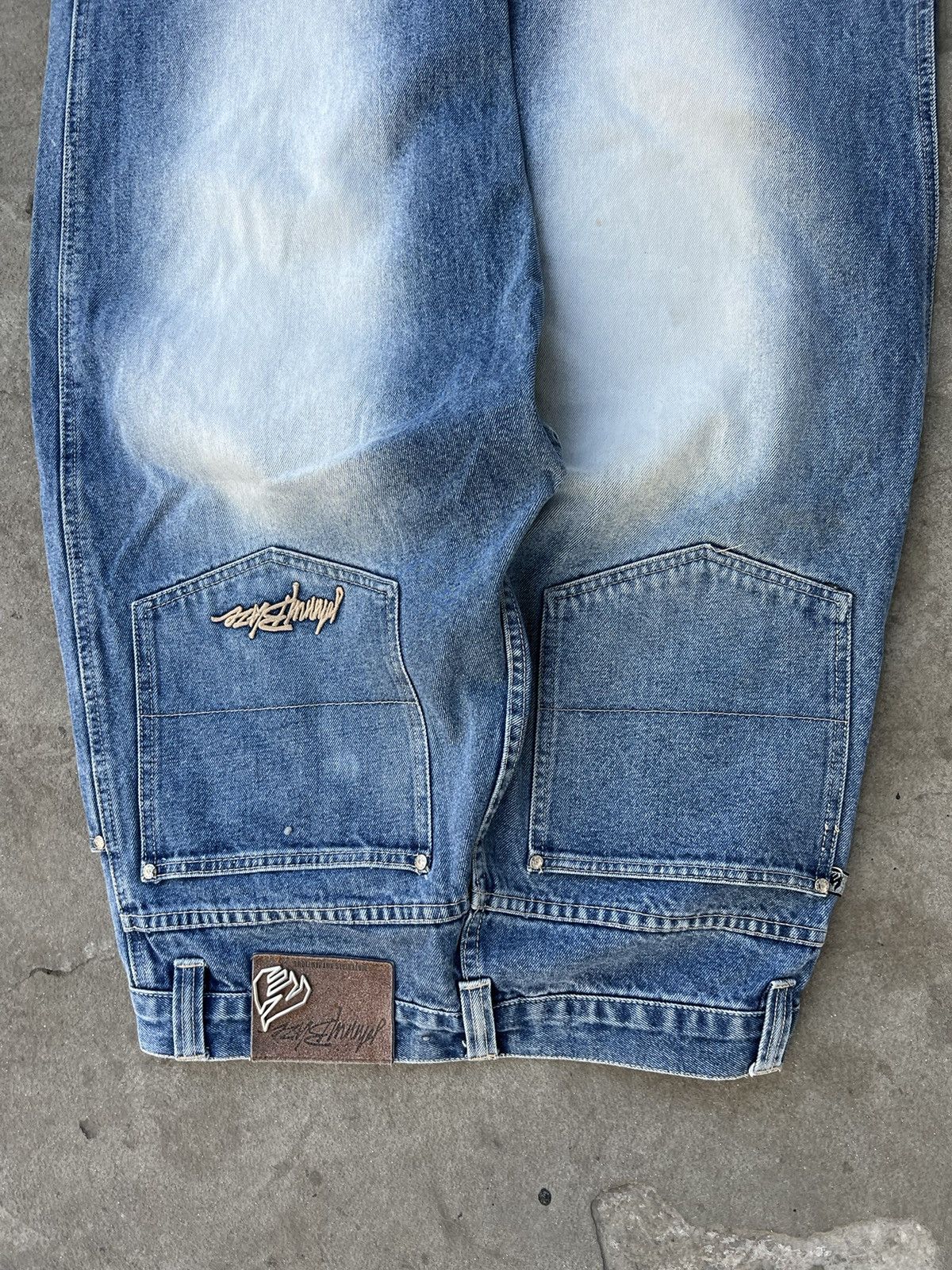 JNCO Vintage Johnny Blaze Baggy Jeans Washed Size US 32 / EU 48 - 7 Thumbnail