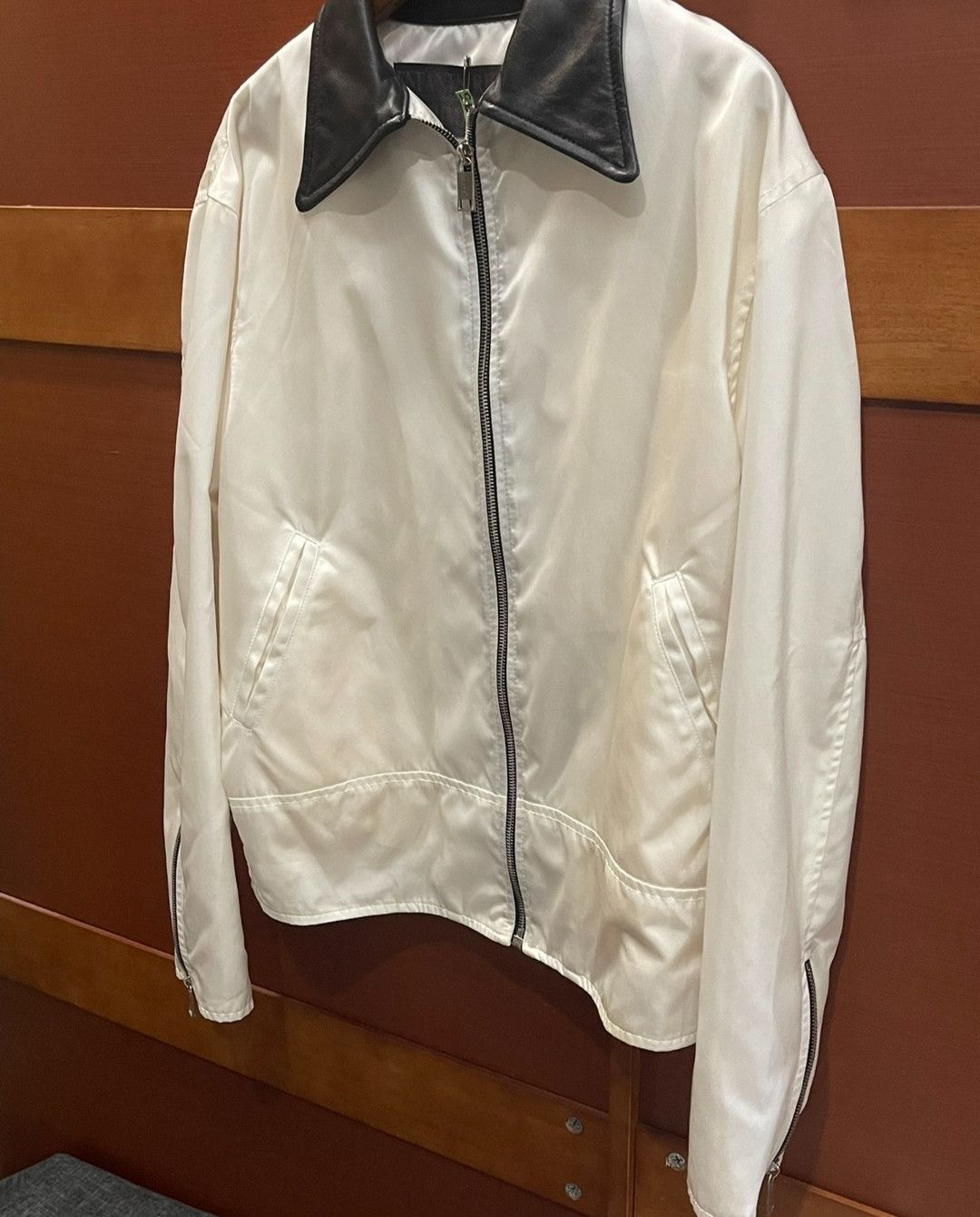 Enfants Riches Deprimes Enfants Riches Deprimes erdSilk checkerboard leather jacket Size US M / EU 48-50 / 2 - 7 Thumbnail