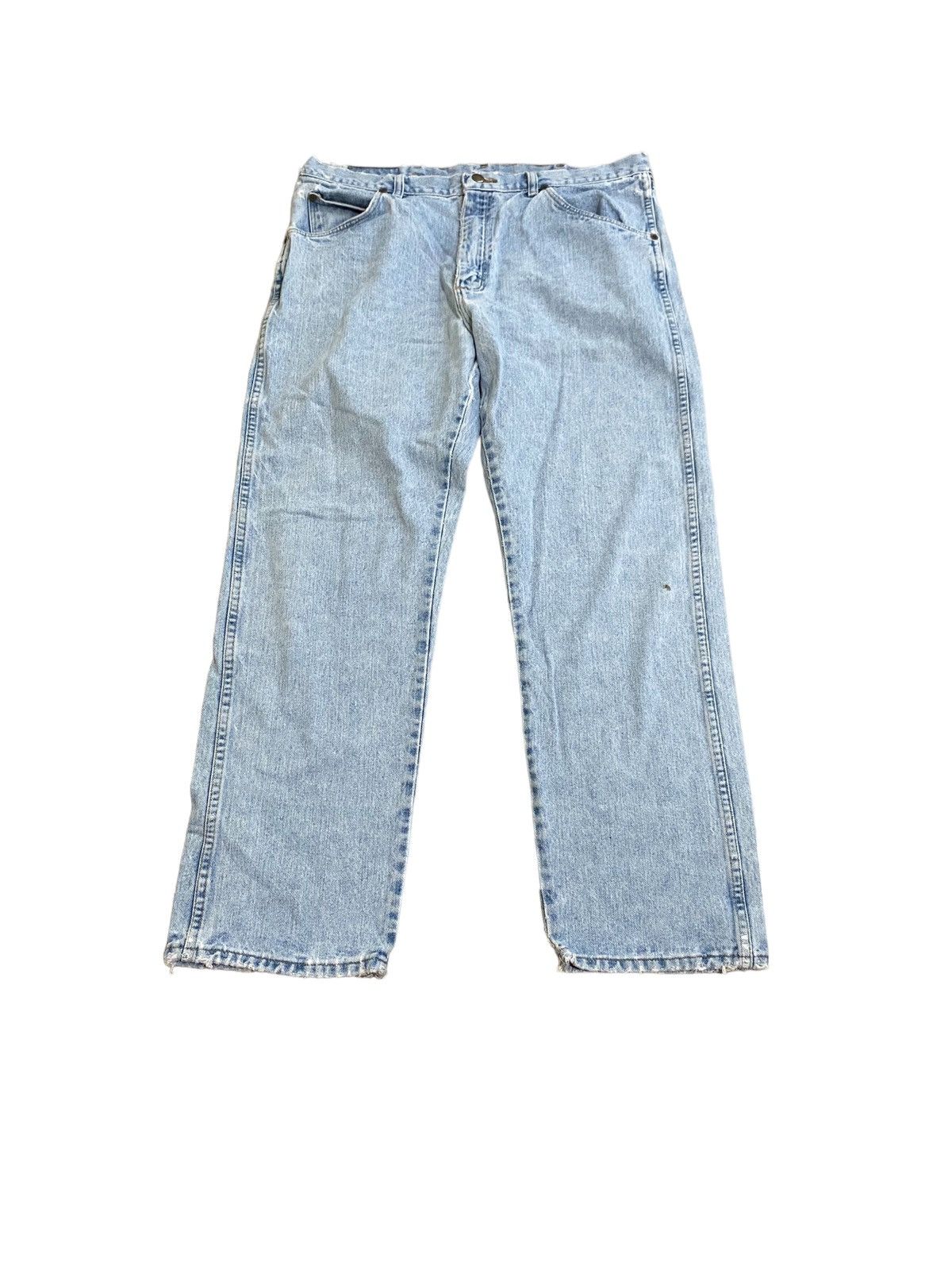 Vintage Vintage distressed baggy Wrangler skater jeans 1990s | Grailed