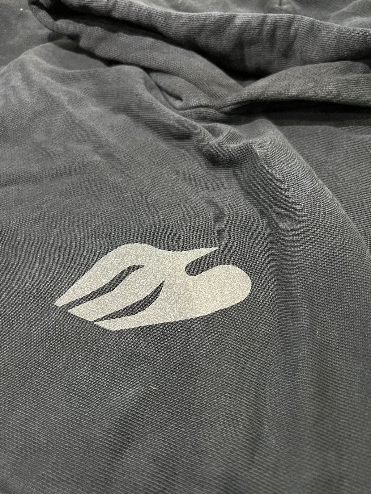 Kanye West Donda Dove Black Vintage Wash C-Shape Hoodie Size US L / EU 52-54 / 3 - 4 Thumbnail