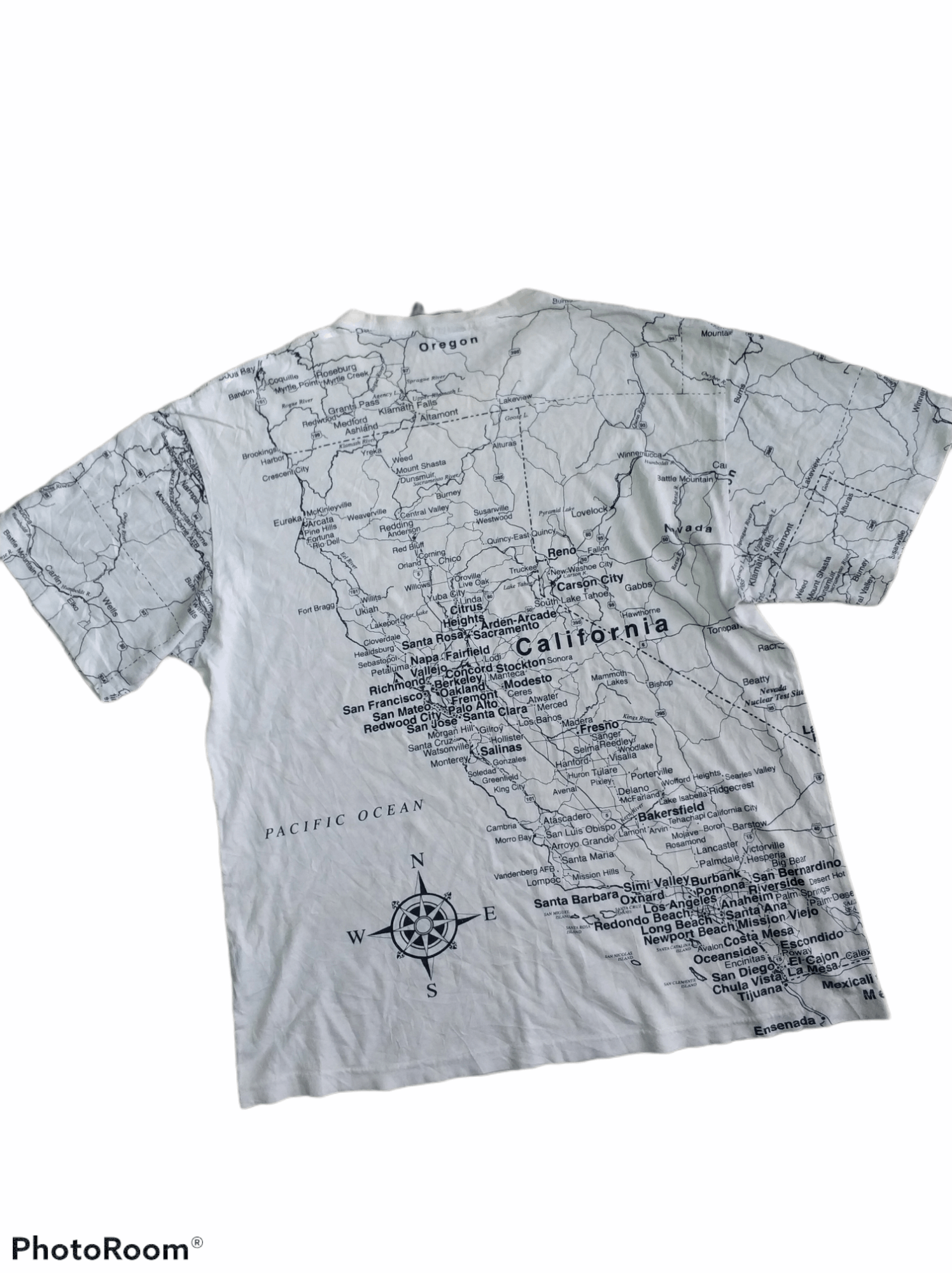 Japanese Brand 🔥Rare All Over Printed California State of Mind Size US L / EU 52-54 / 3 - 3 Thumbnail