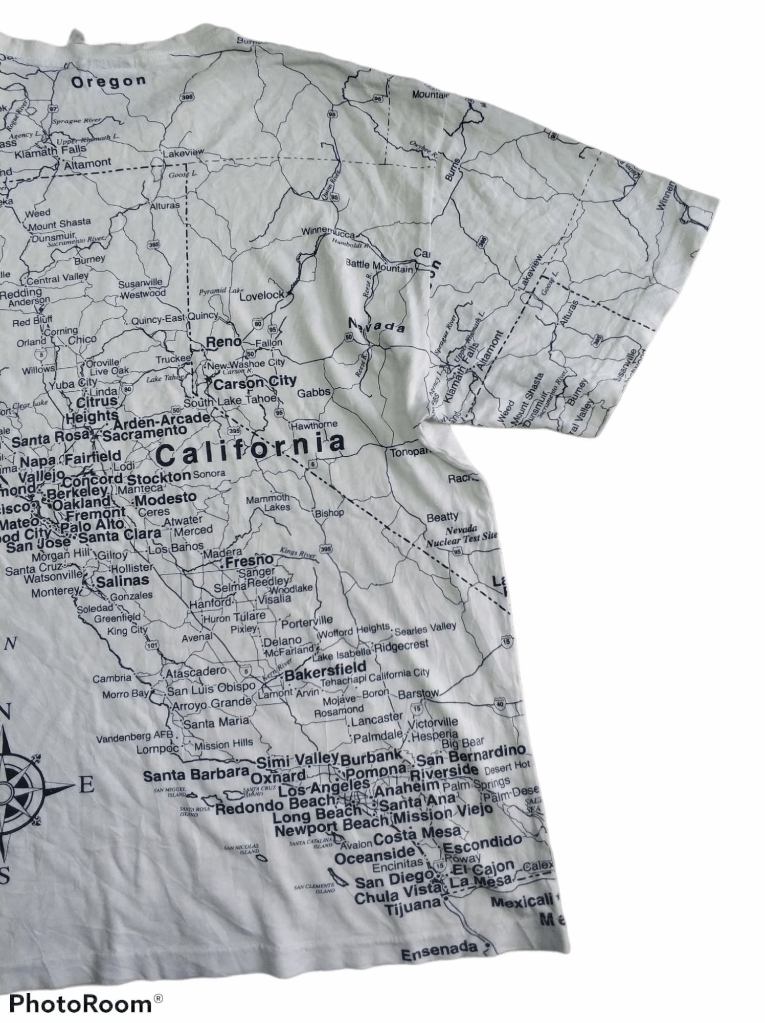 Japanese Brand 🔥Rare All Over Printed California State of Mind Size US L / EU 52-54 / 3 - 1 Thumbnail