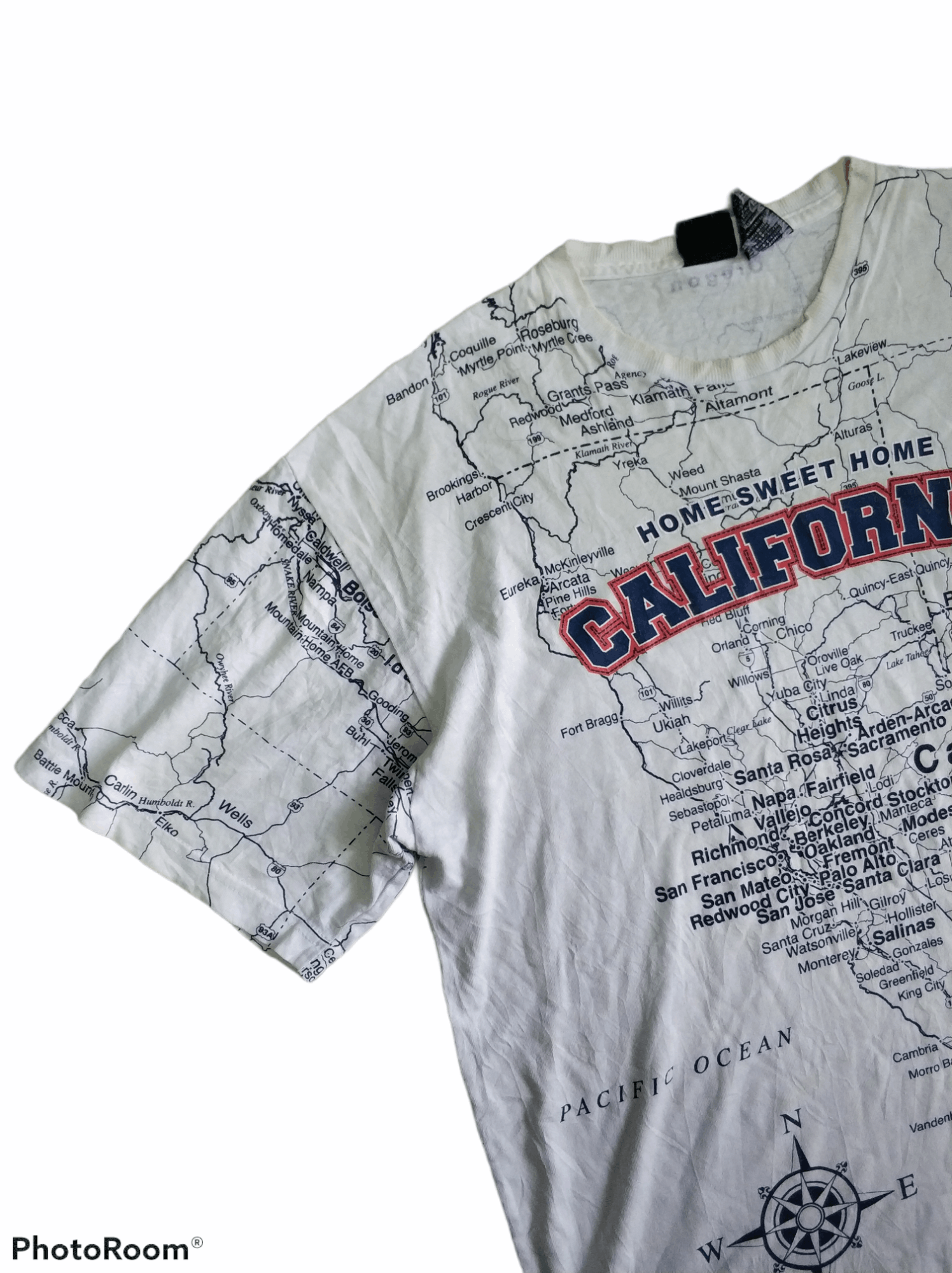 Japanese Brand 🔥Rare All Over Printed California State of Mind Size US L / EU 52-54 / 3 - 8 Thumbnail
